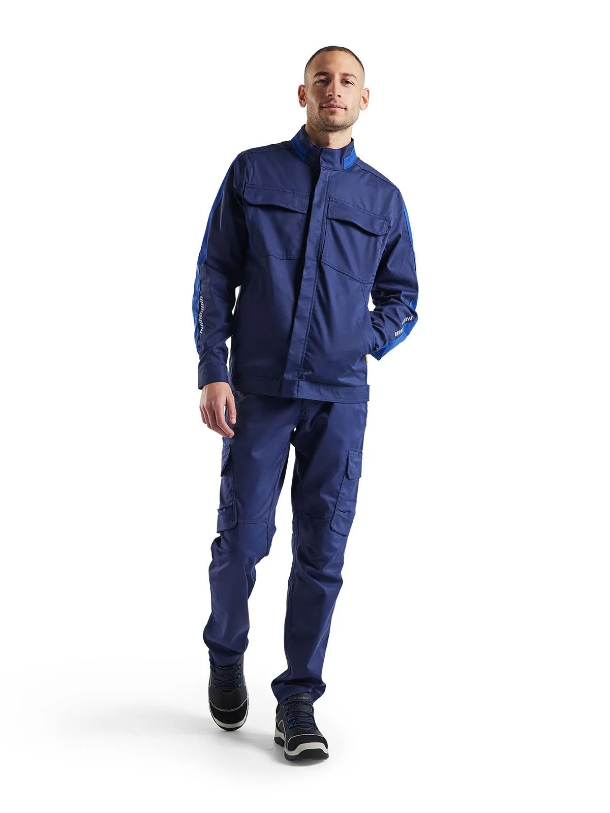 4444-1832&#x20;Work&#x20;Jacket&#x20;Stretch&#x20;Industry&#x20;-&#x20;Bl&#xE5;kl&#xE4;der