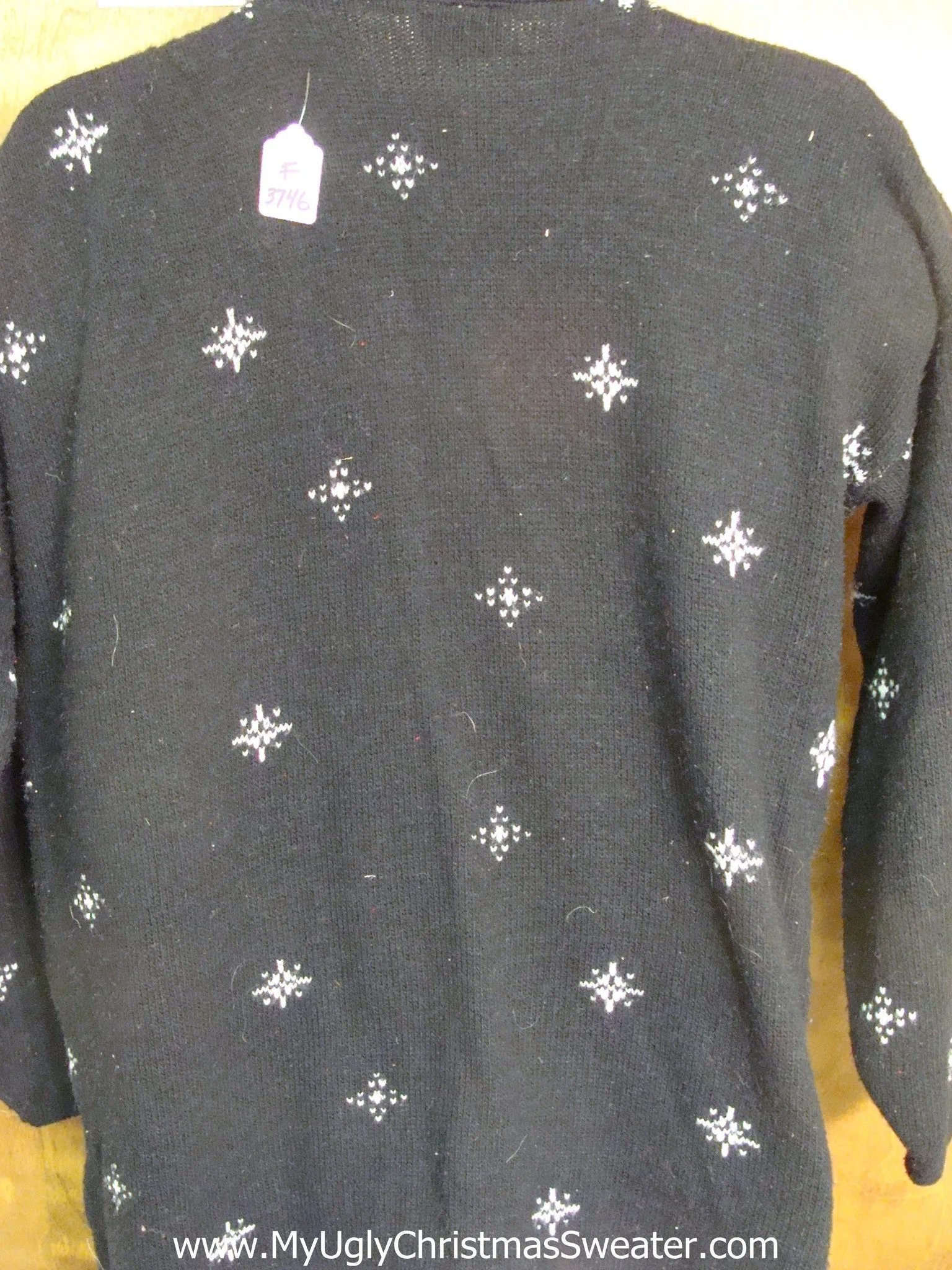 80s Super Sized Santa Ugly Christmas Jumper Pullover