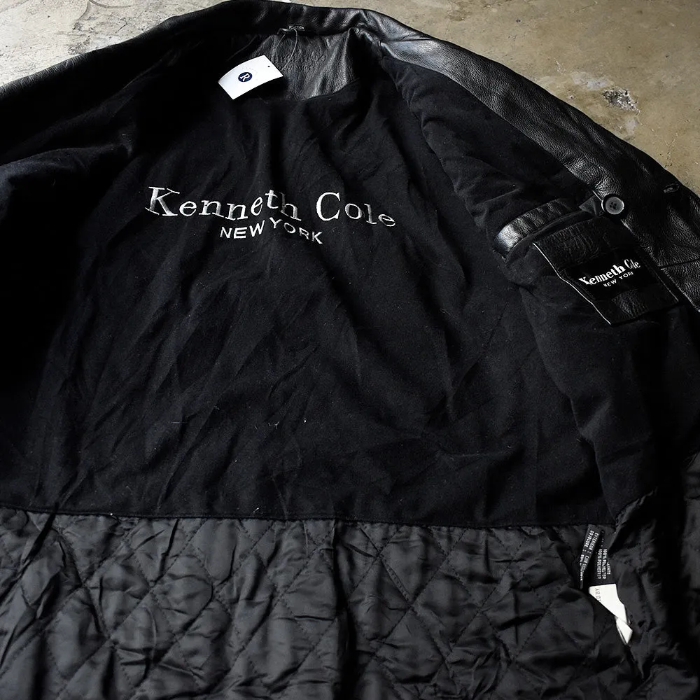 90’s Kenneth Cole レザーカーコート レザージャケット 240122H