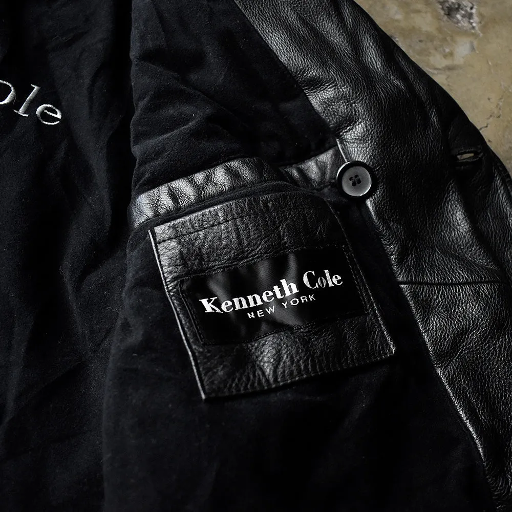 90’s Kenneth Cole レザーカーコート レザージャケット 240122H