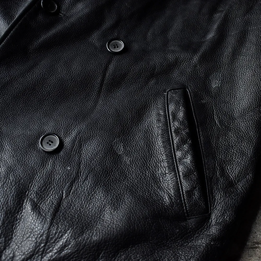 90’s Kenneth Cole レザーカーコート レザージャケット 240122H