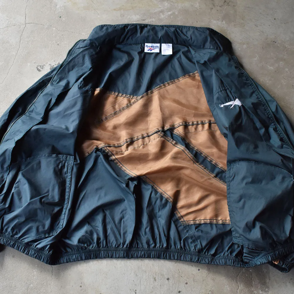 90’s Reebok 超ビッグロゴ！ ナイロン トラックジャケット 240816