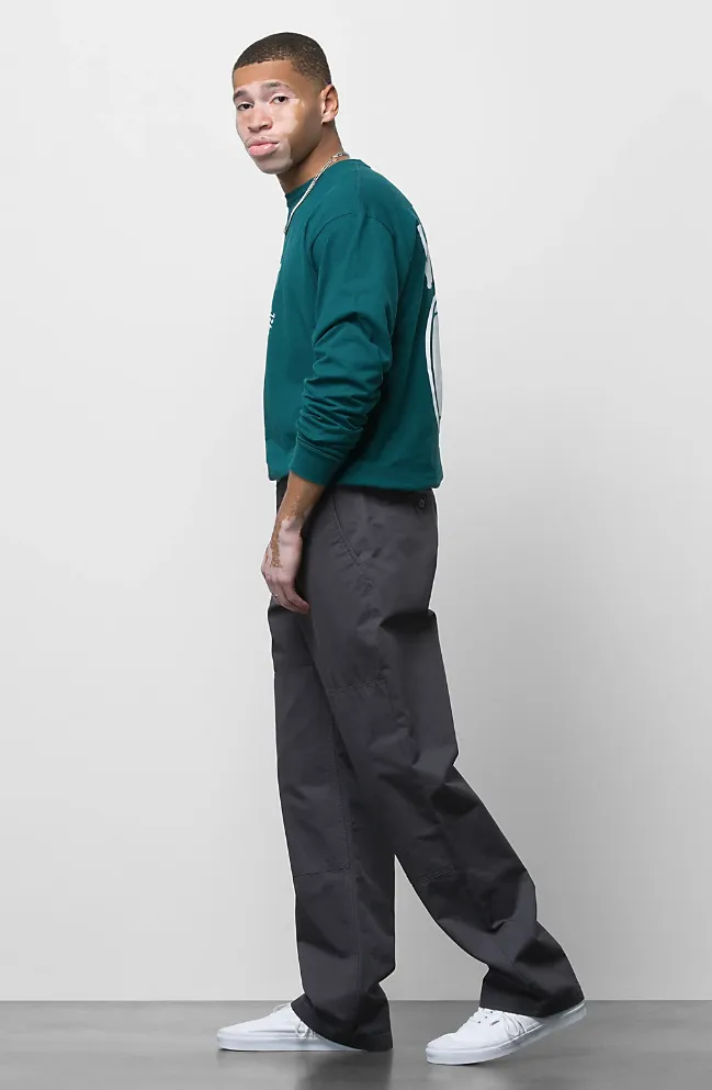 Authentic Chino Loose Double Knee Pant* | Charcoal