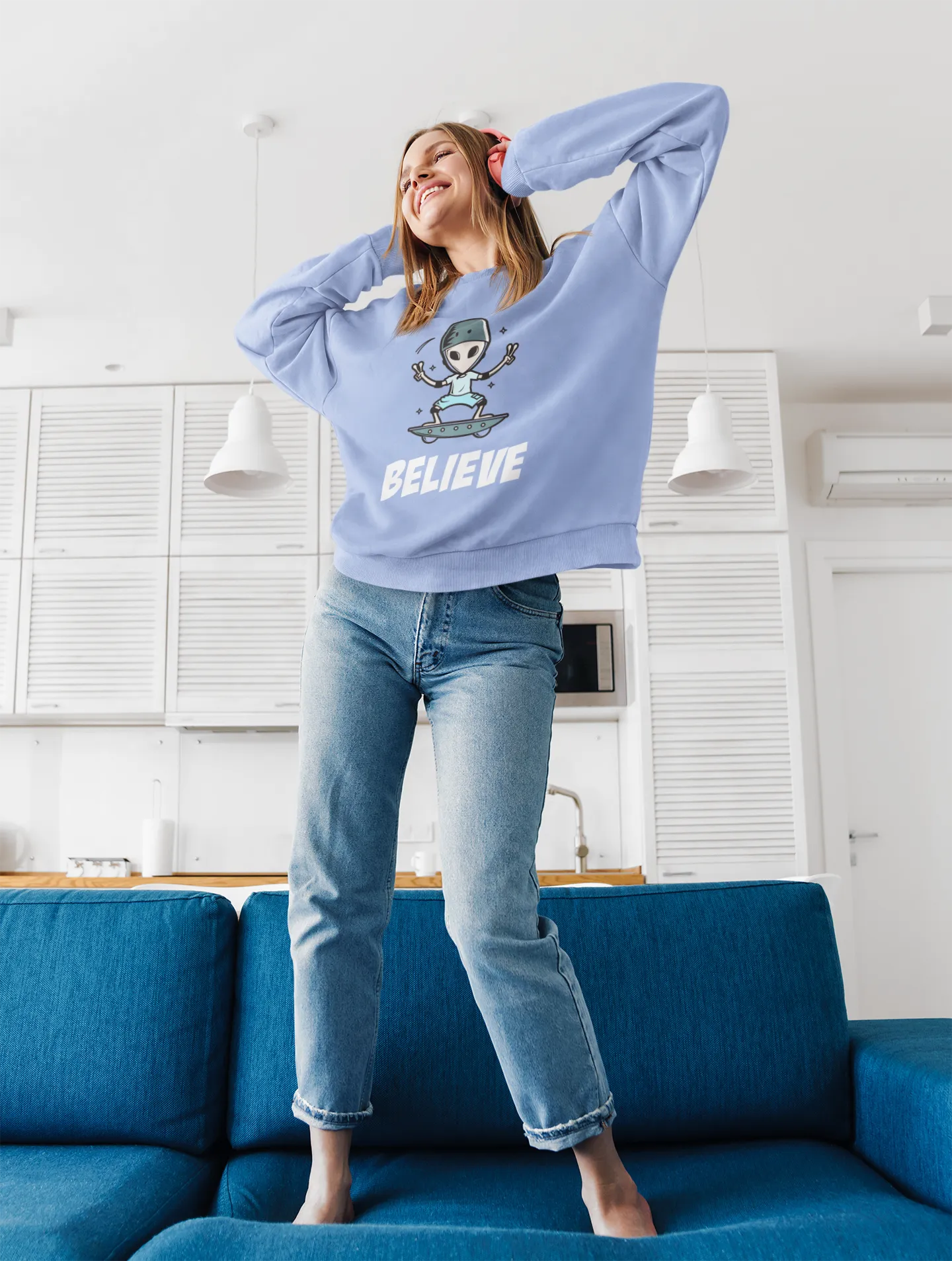 Believe: ALIEN & SPACE- Winter Sweatshirts