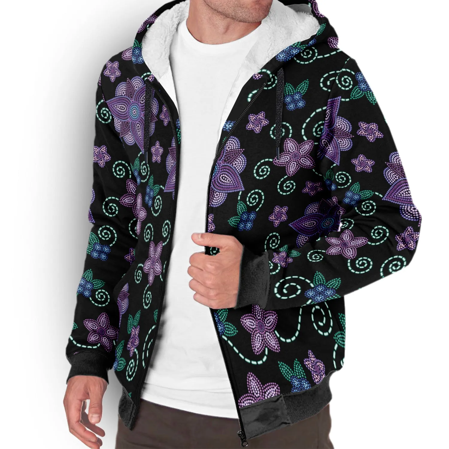 Berry Picking Sherpa Hoodie