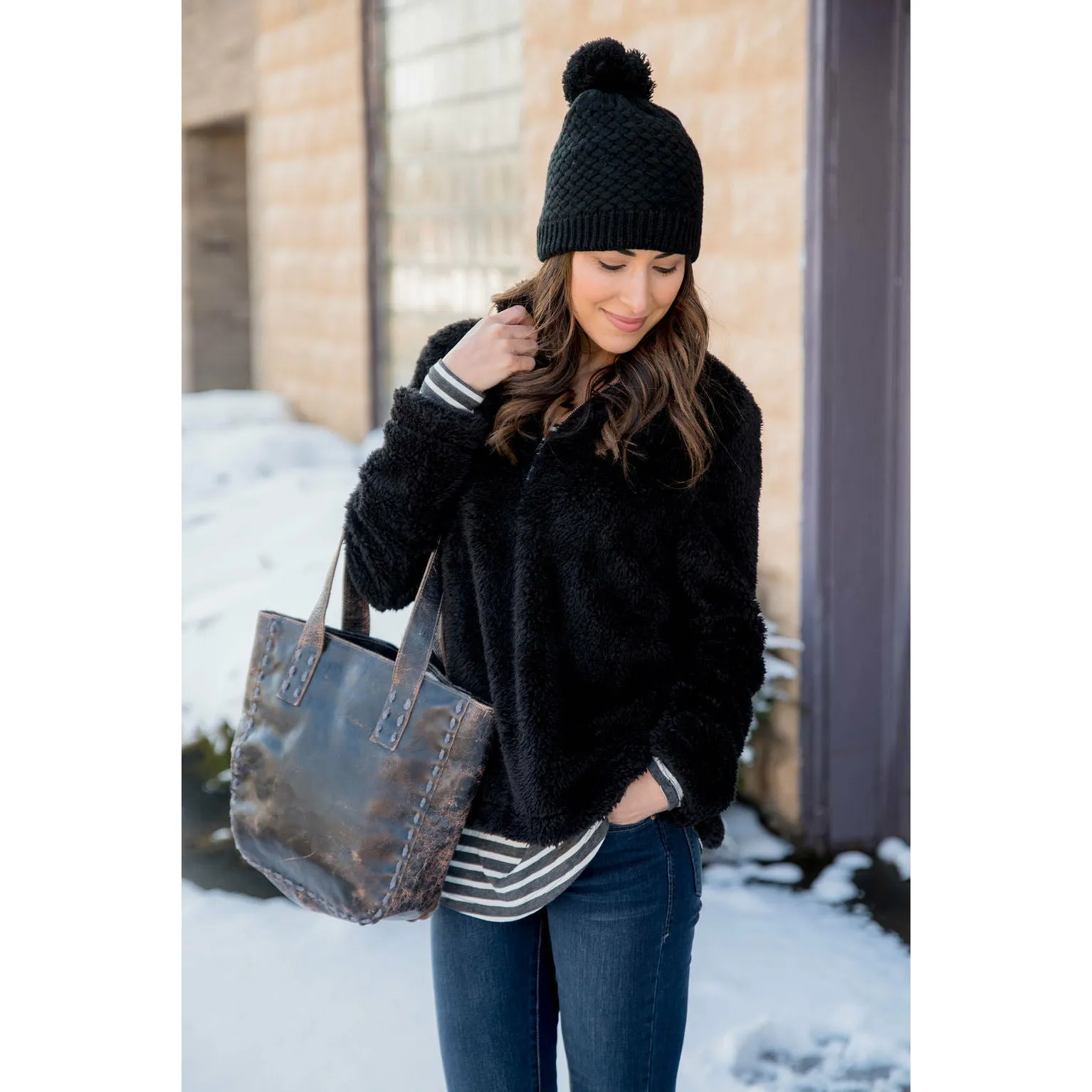 Betsey's Sherpa Pullover