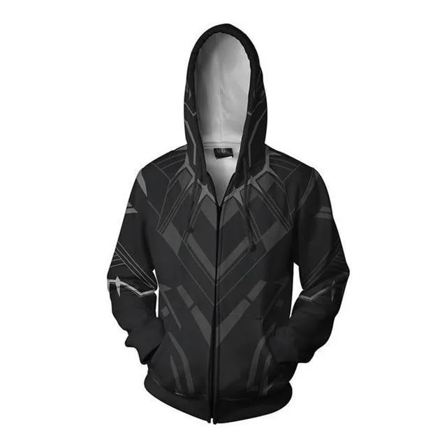 BLACK PANTHER Inspired Hoodie Jacket