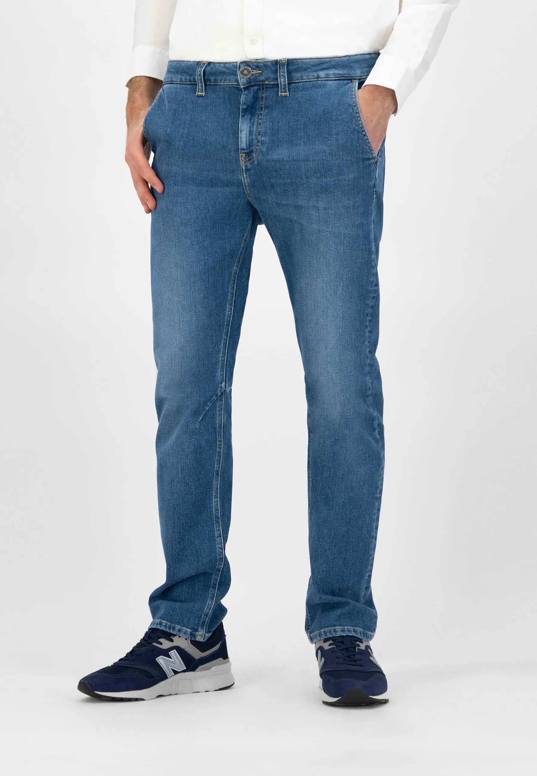 Block Chino Jeans Stone Blue