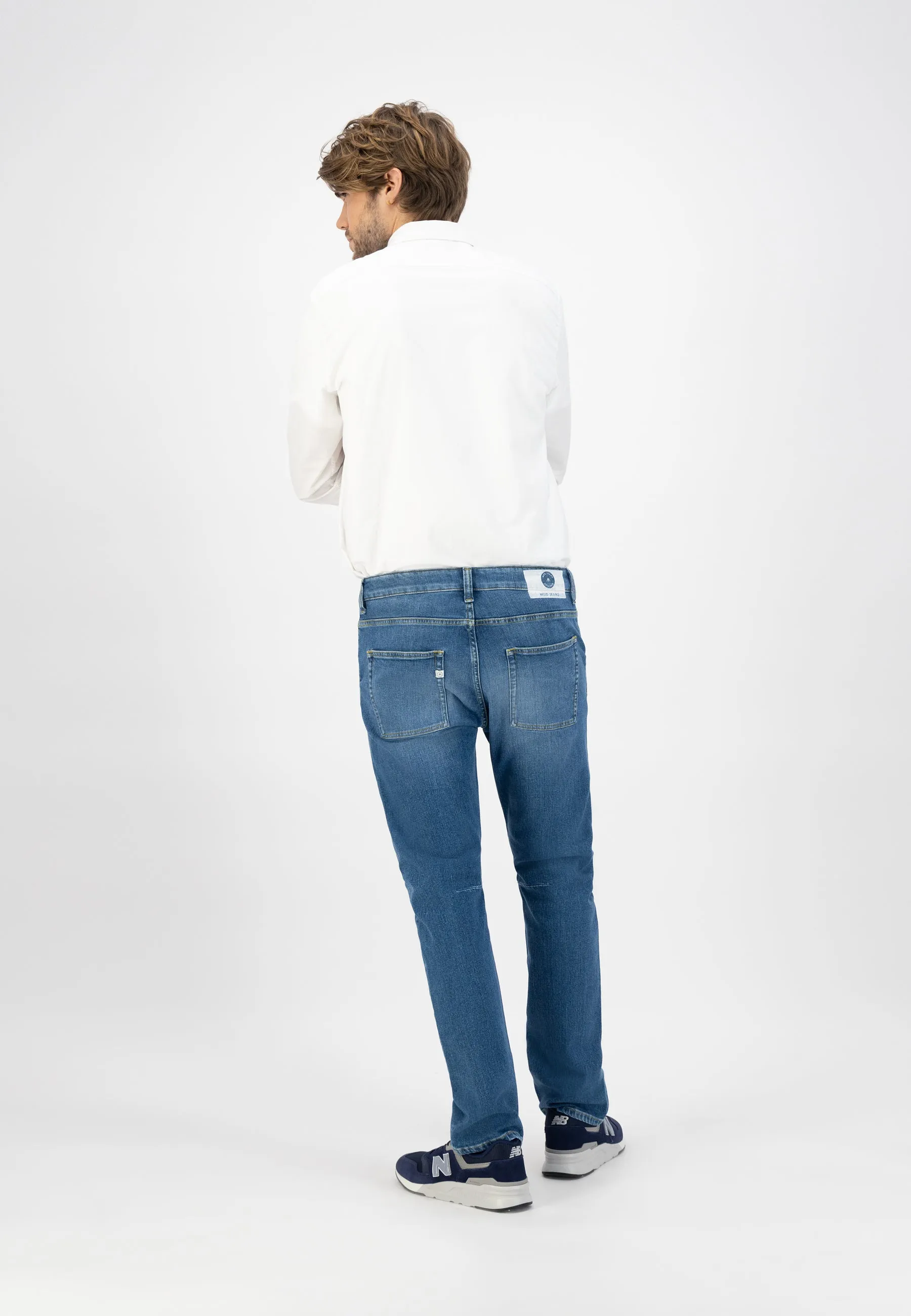 Block Chino Jeans Stone Blue