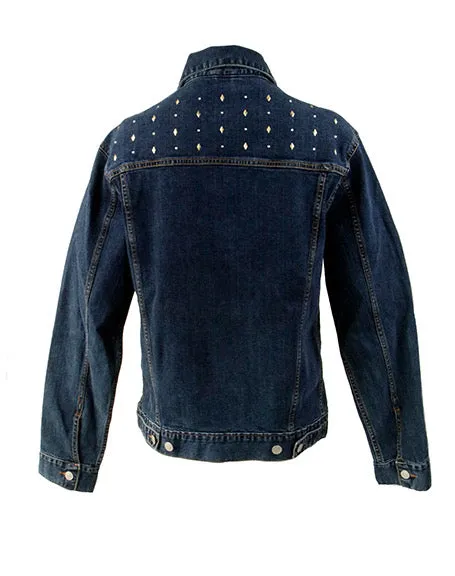 Bull Kings Denim Jacket - Gold