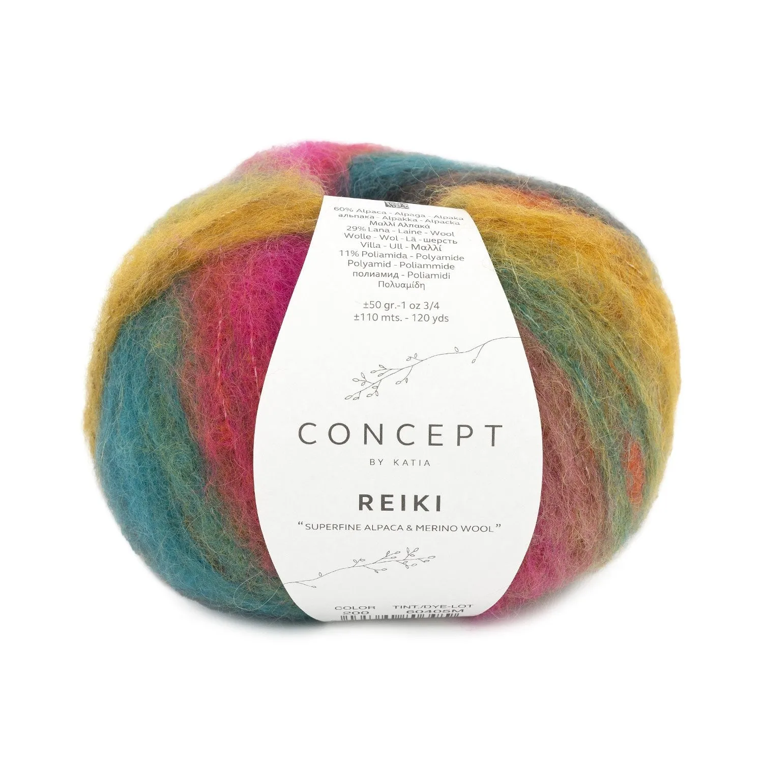Bunter Strickpullover mit Reiki Wolle stricken