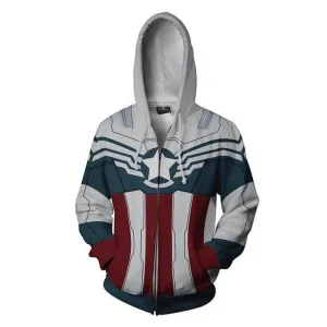 CAPTAIN AMERICA Hoodie Jacket