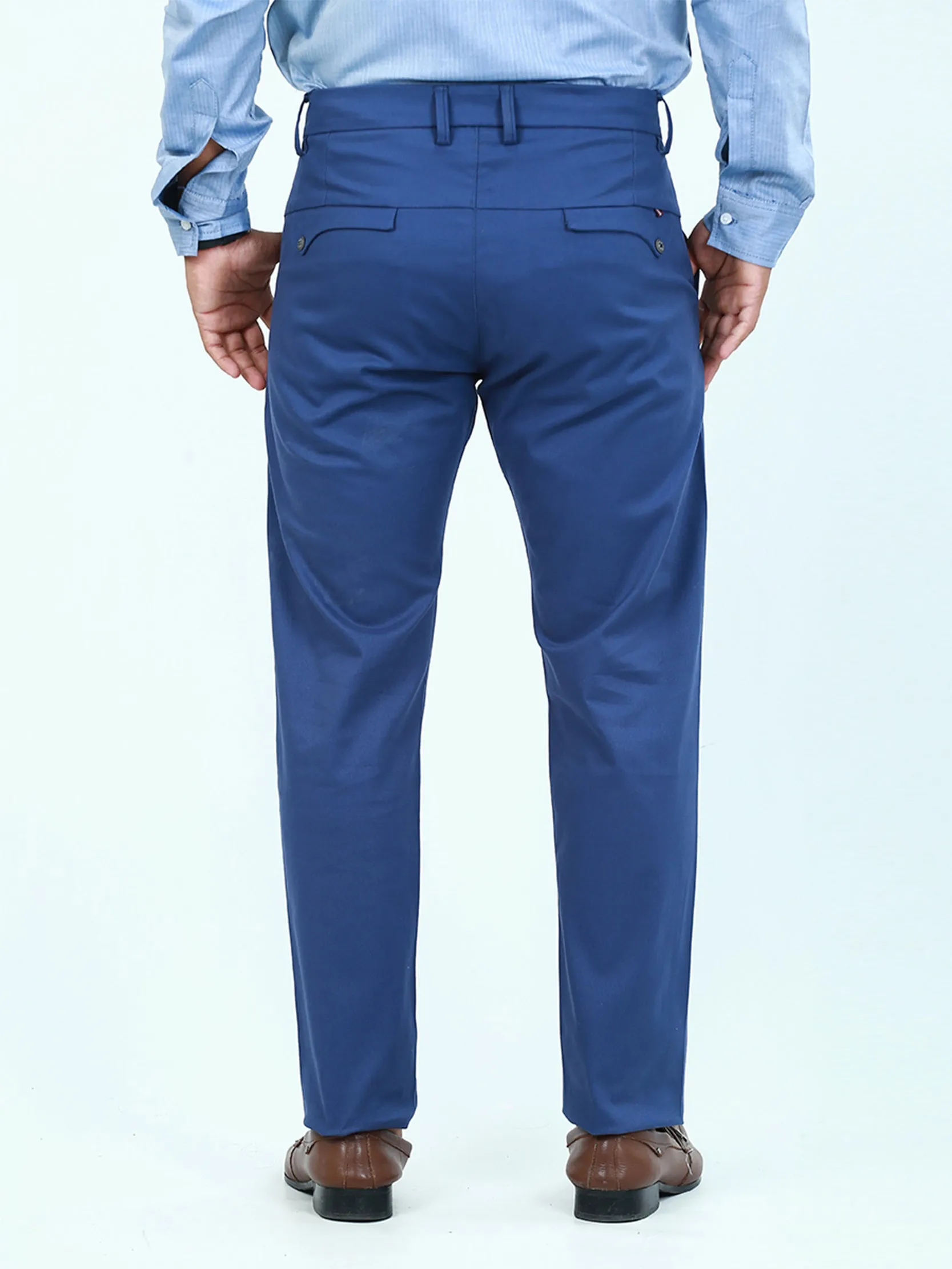 Cotton Chino Pant For Men Ink Blue MCP17