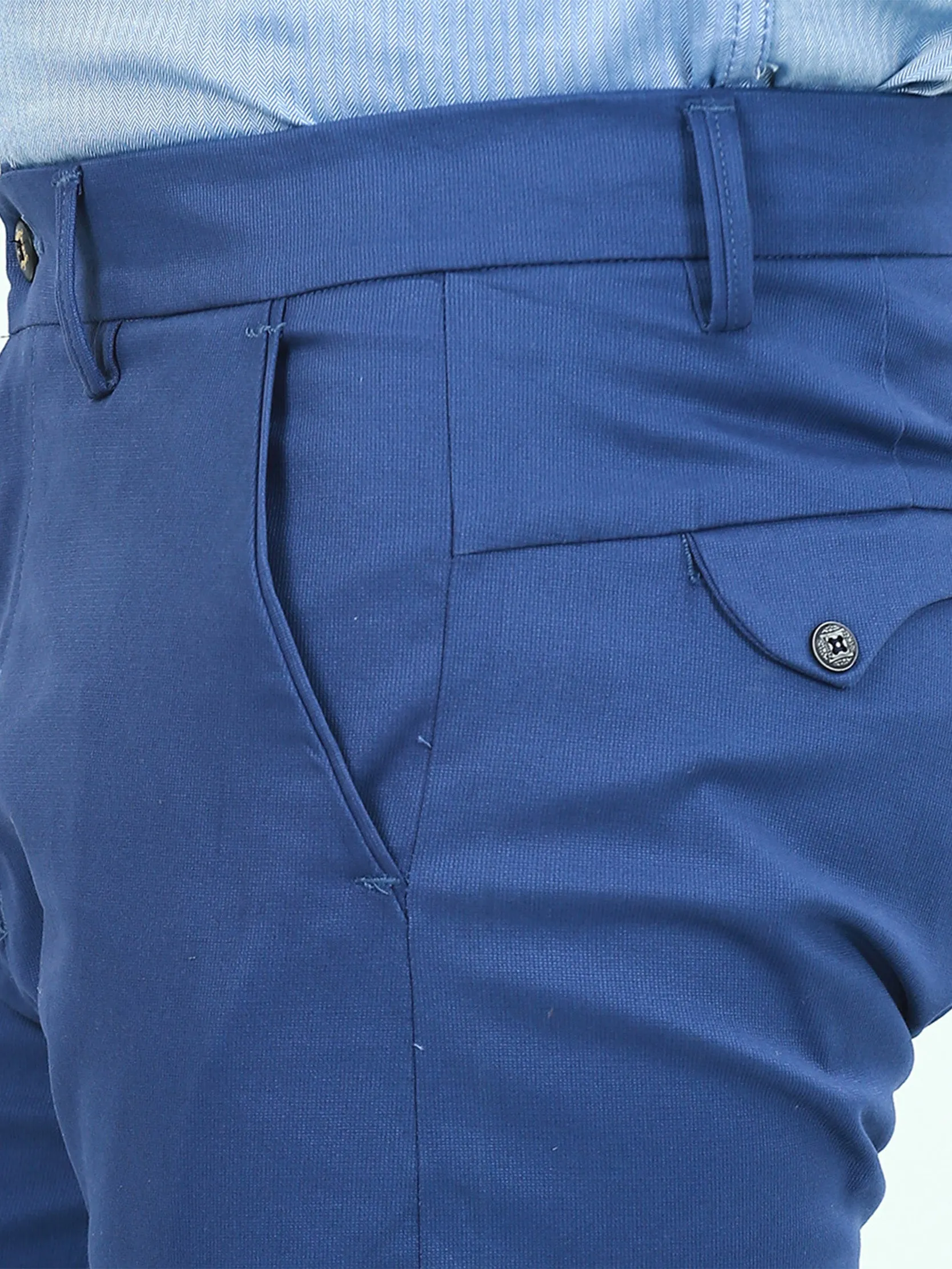 Cotton Chino Pant For Men Ink Blue MCP17