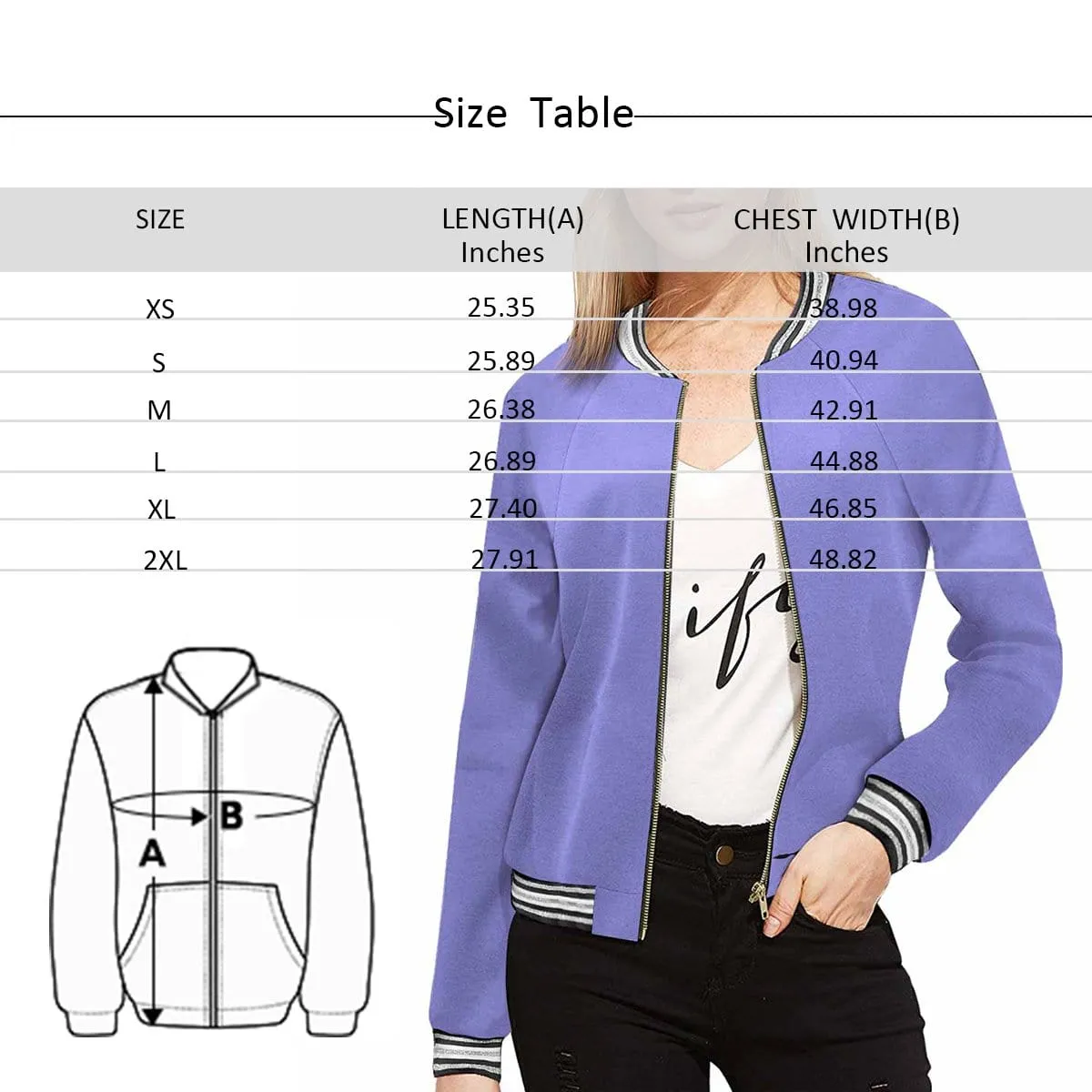 Custom Boyfriend Face Stripes Stars Women's Casual Jacket