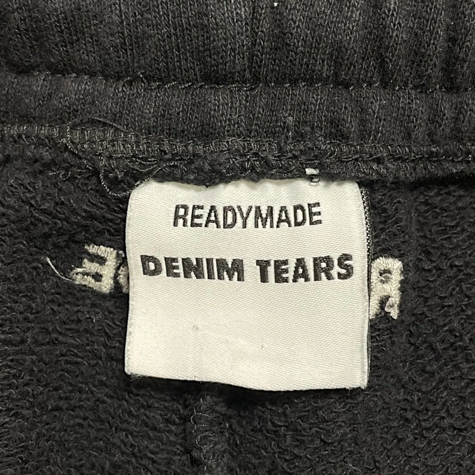 Denim Tears x Readymade The Cotton Wreath Flare Sweatpants Black Pre-Owned