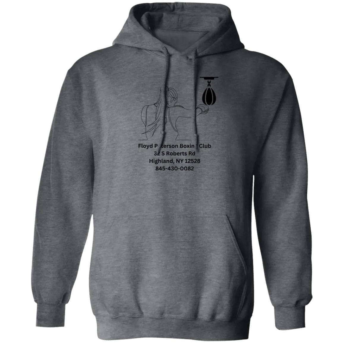 Female Boxer Pullover Hoodie