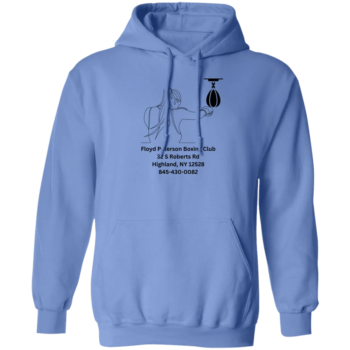 Female Boxer Pullover Hoodie