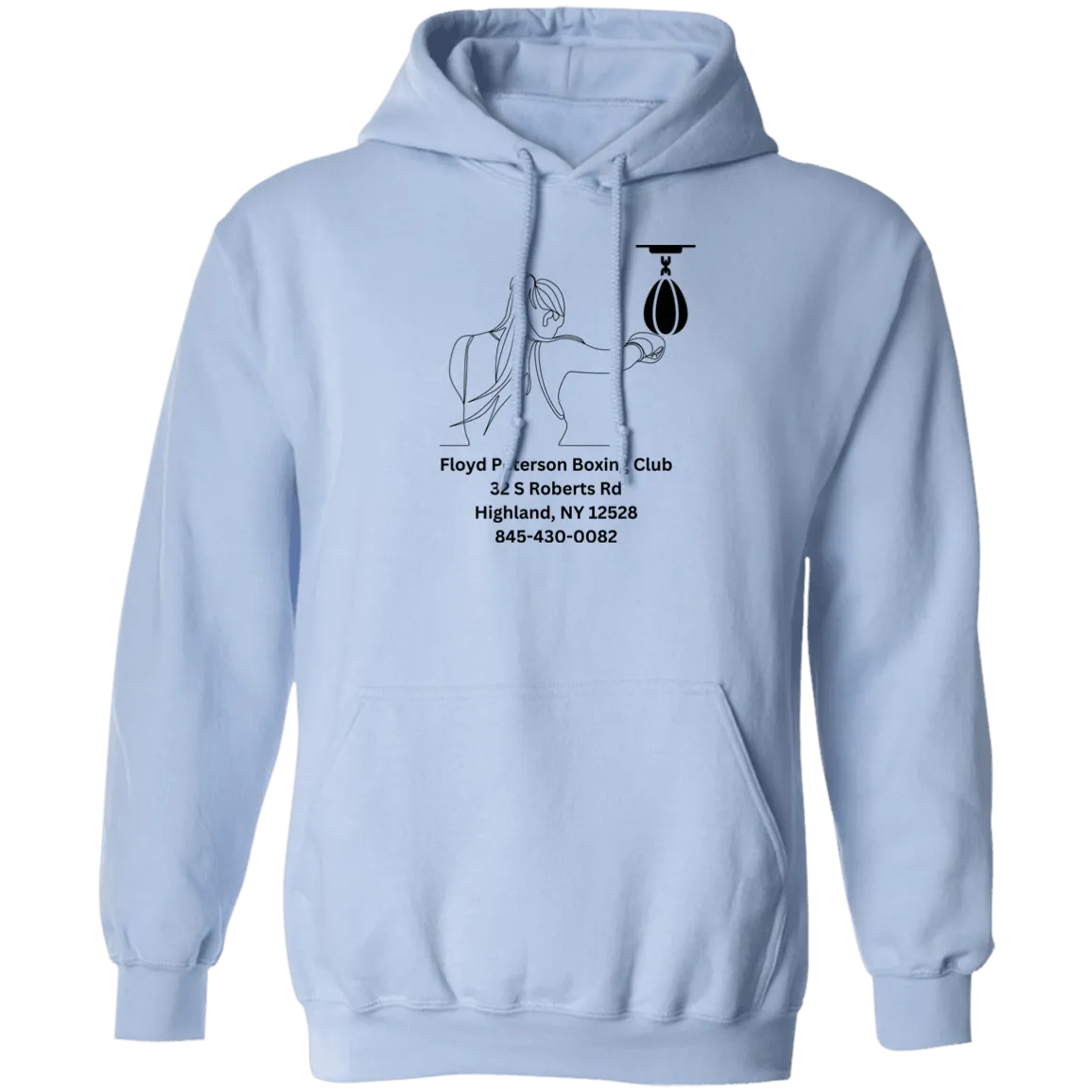 Female Boxer Pullover Hoodie