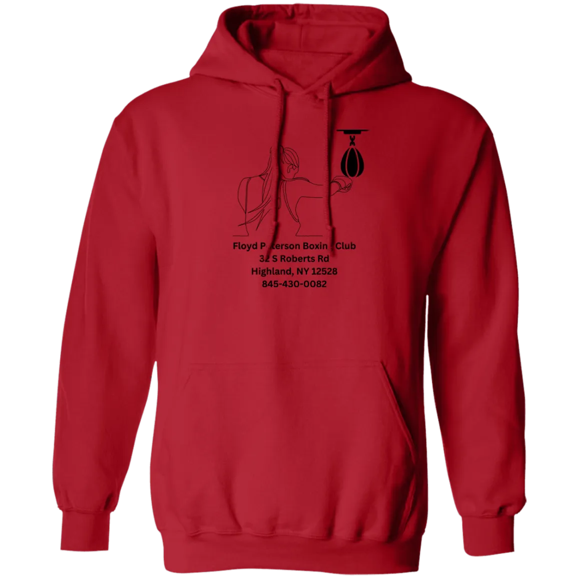 Female Boxer Pullover Hoodie