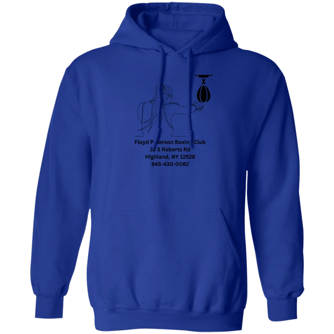 Female Boxer Pullover Hoodie