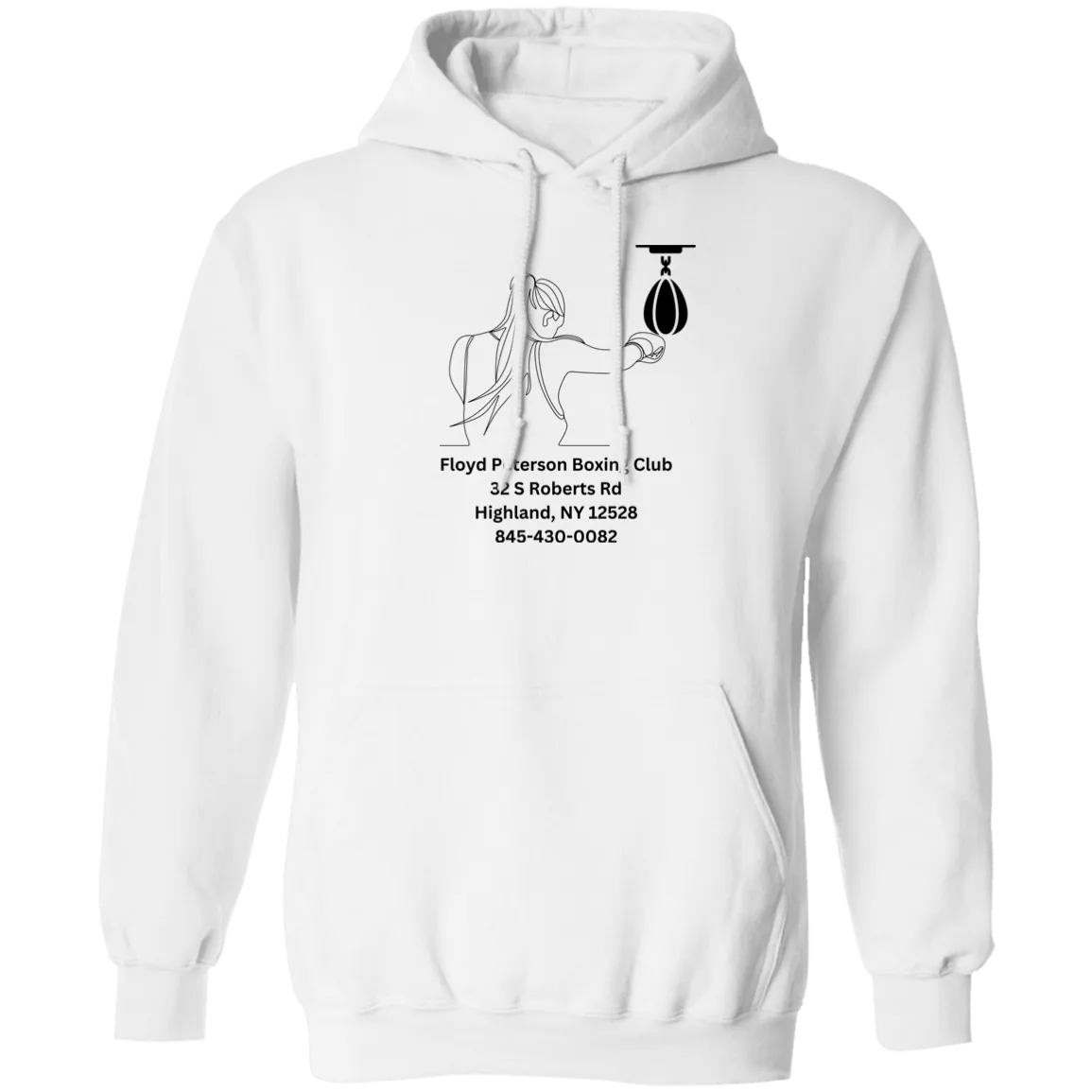 Female Boxer Pullover Hoodie