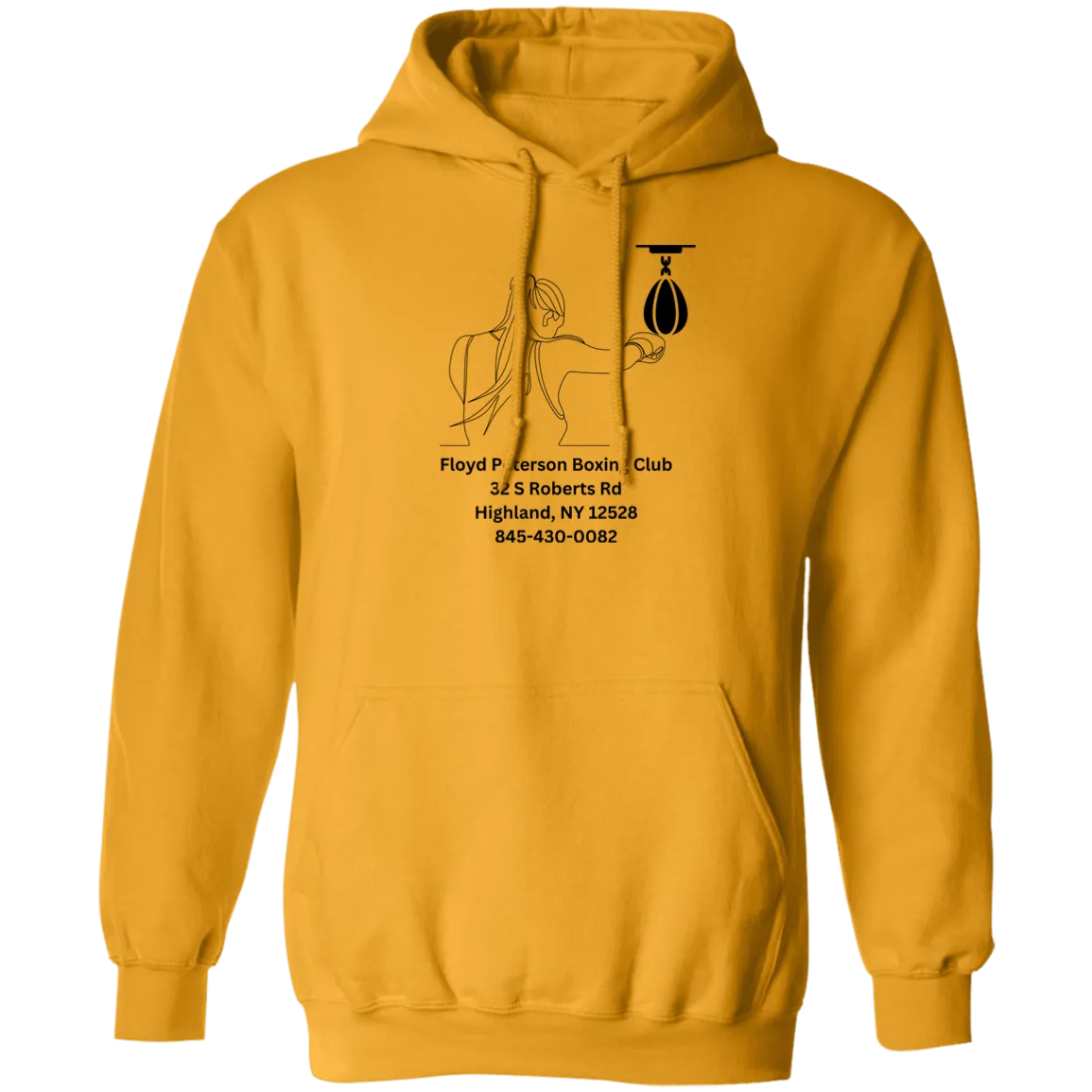 Female Boxer Pullover Hoodie