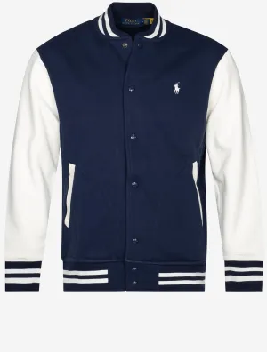Fleece Baseball Jacket Cruise Navy