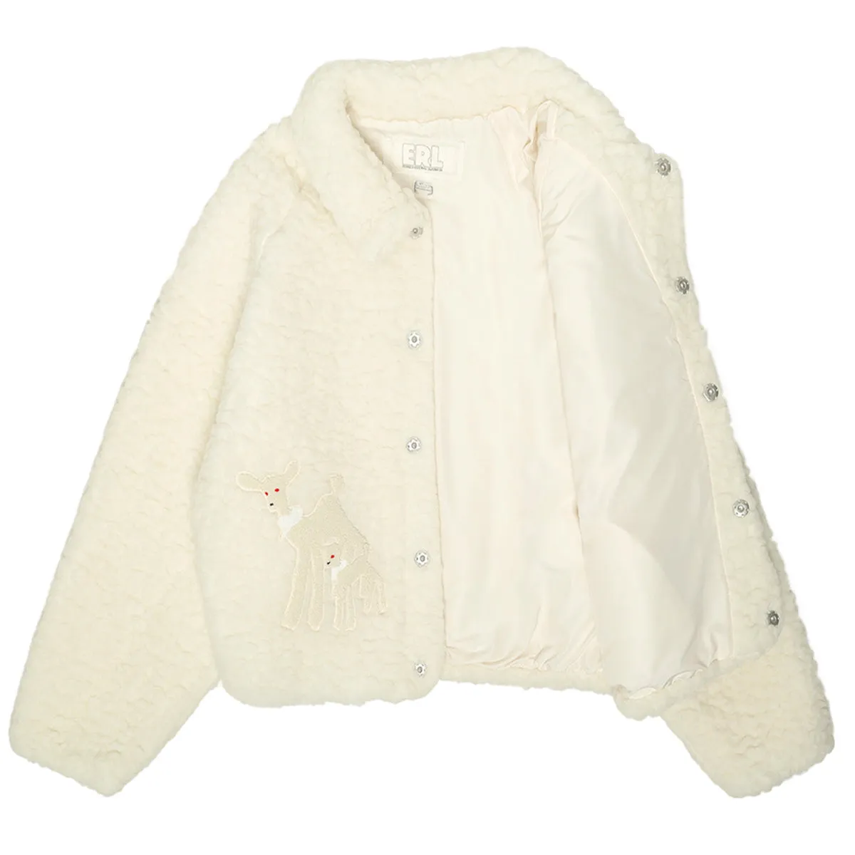 FLEECE VARSITY JACKET
