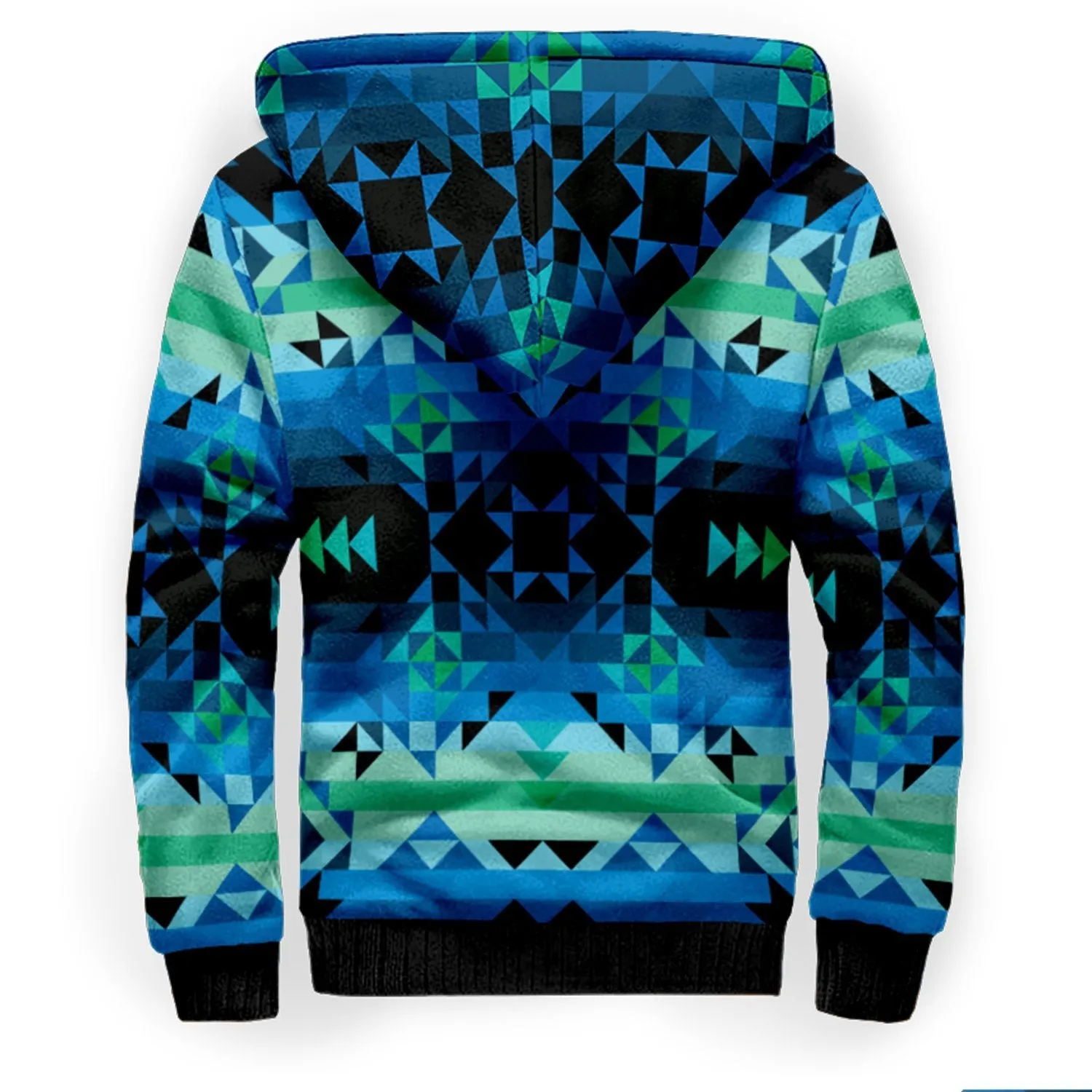 Green Star Sherpa Hoodie