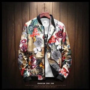 Hip-Hop Bomber Jacket