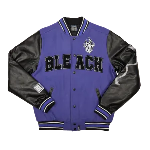 Ichigo Kurosaki Purple Varsity Jacket