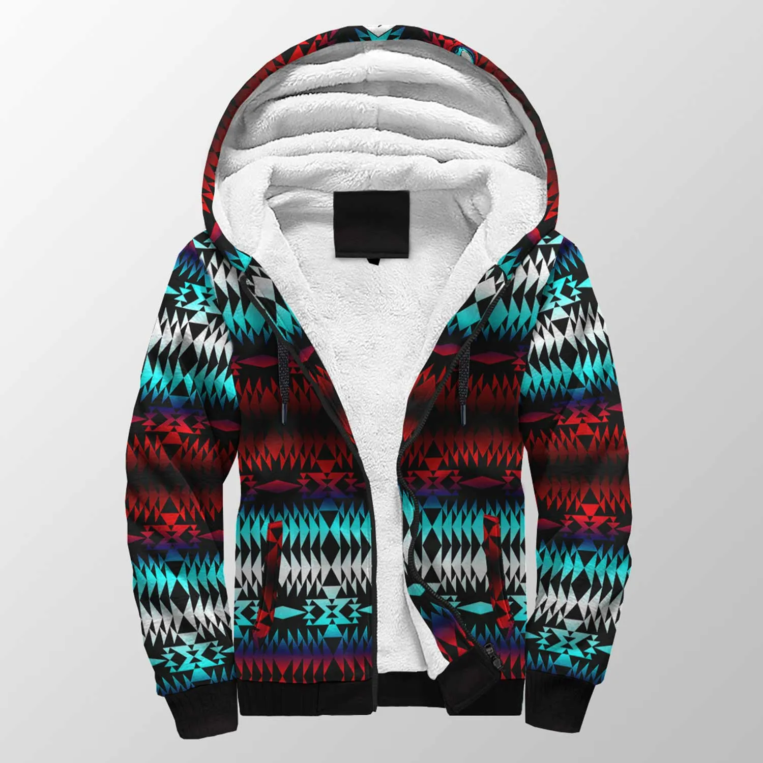 In Between Two Worlds Sherpa Hoodie