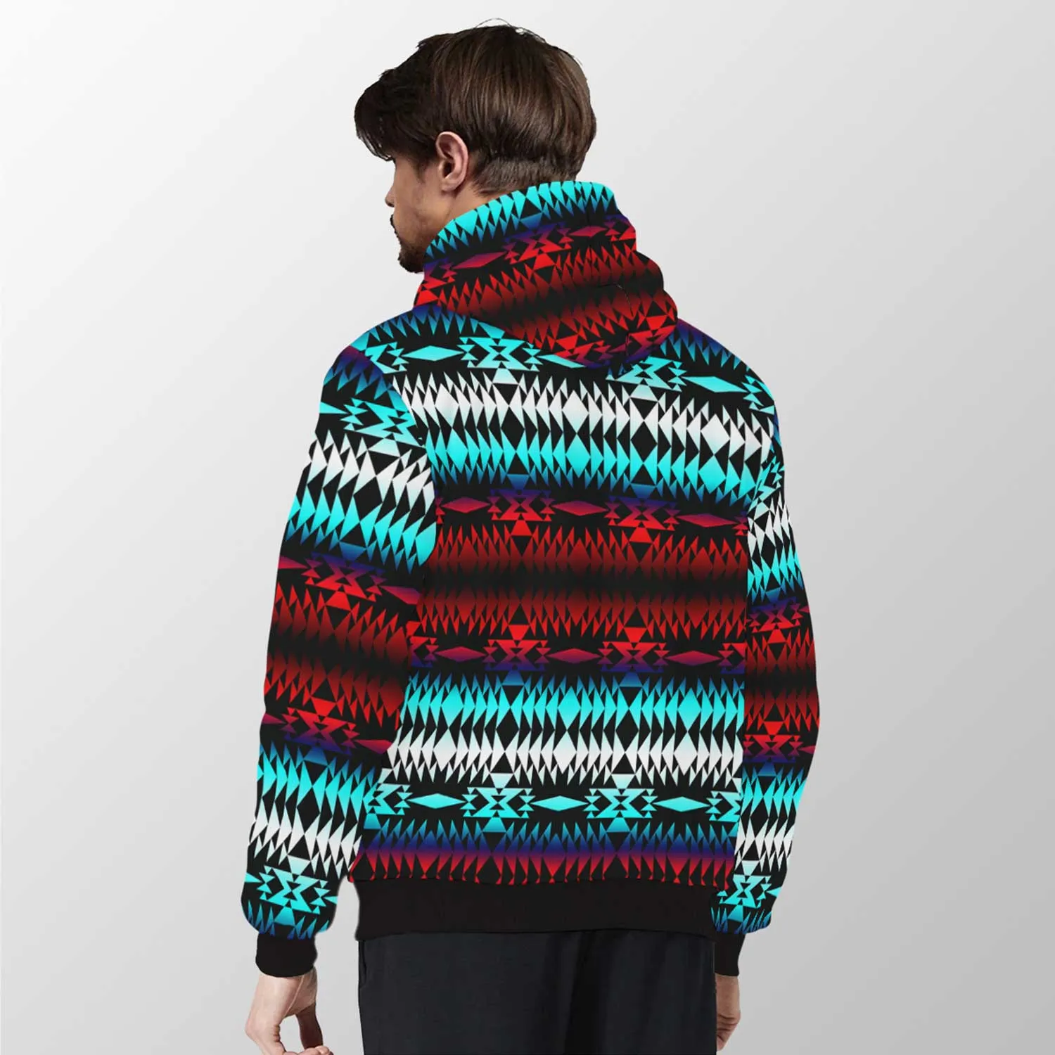 In Between Two Worlds Sherpa Hoodie