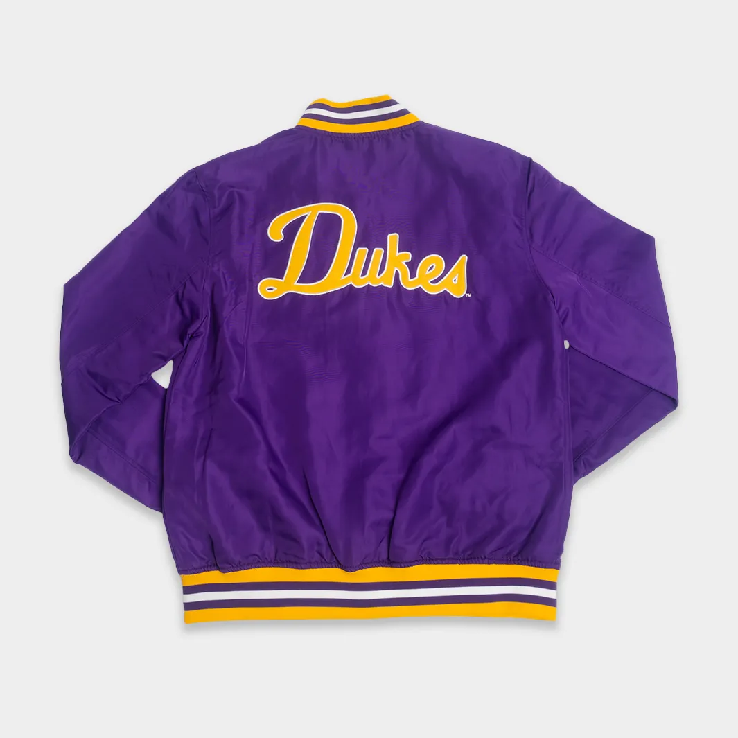 James Madison Dukes Vintage Script Bomber Jacket