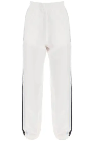 Joggers Moncler Logo Banded Joggers With - Blanc - Femme