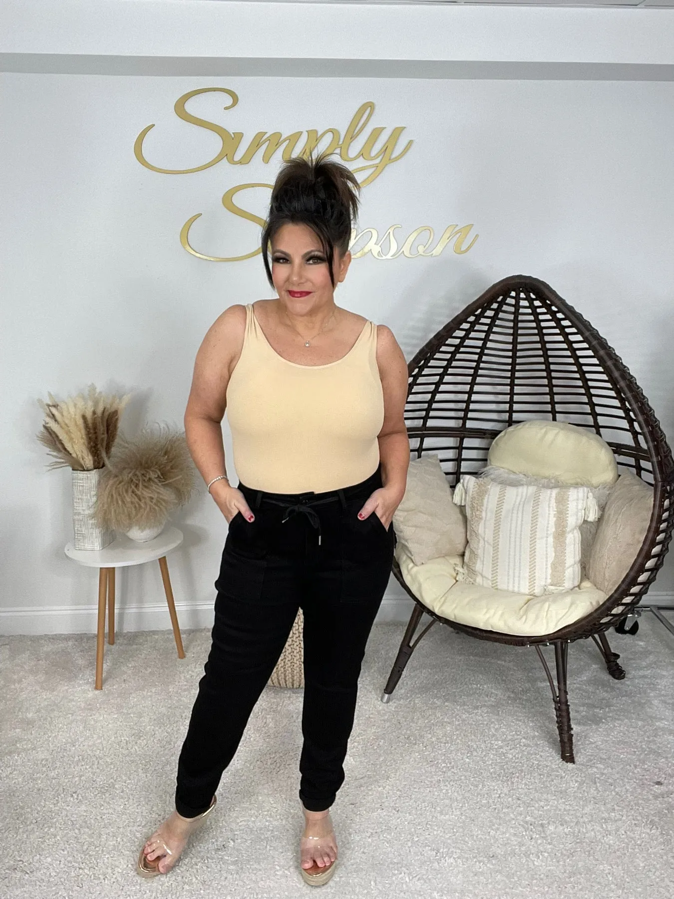 Judy Blue High Rise Black Joggers