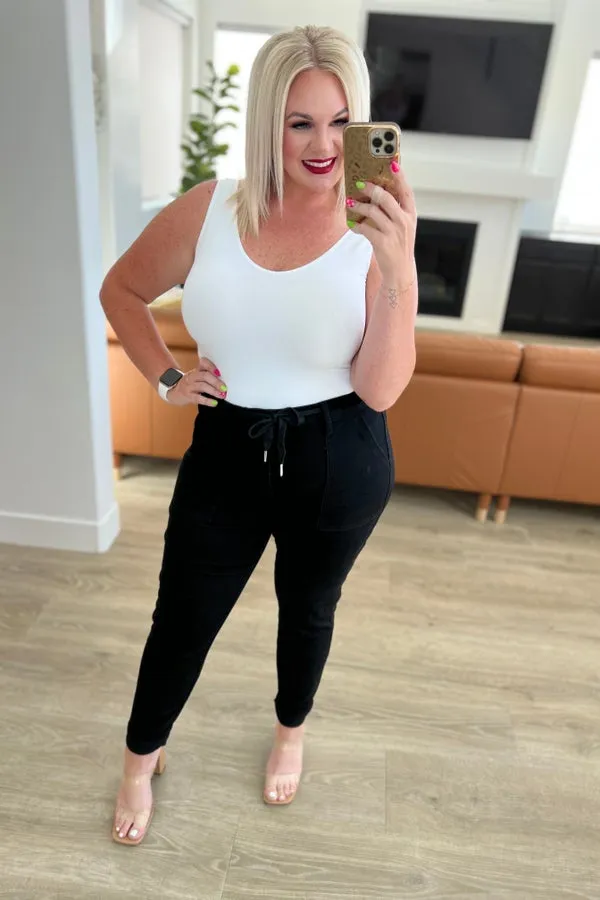 Judy Blue High Rise Black Joggers
