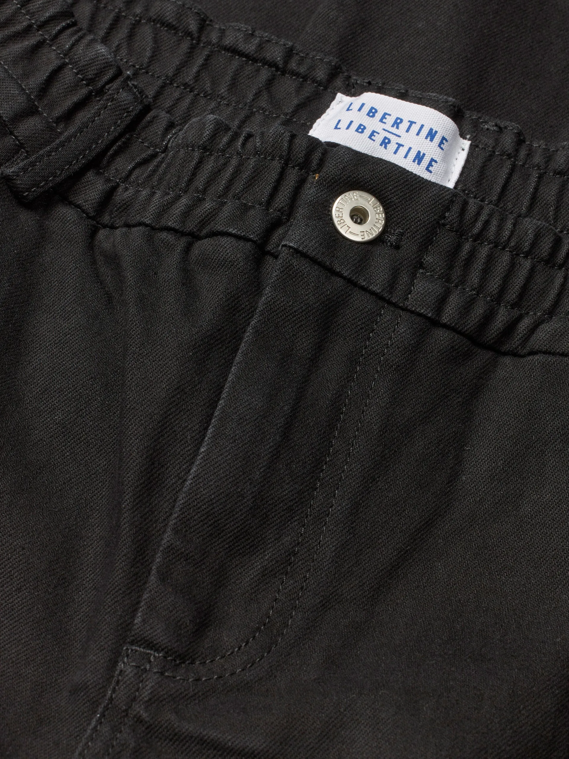 Libertine Agency pant 3483 Deep Solid Black