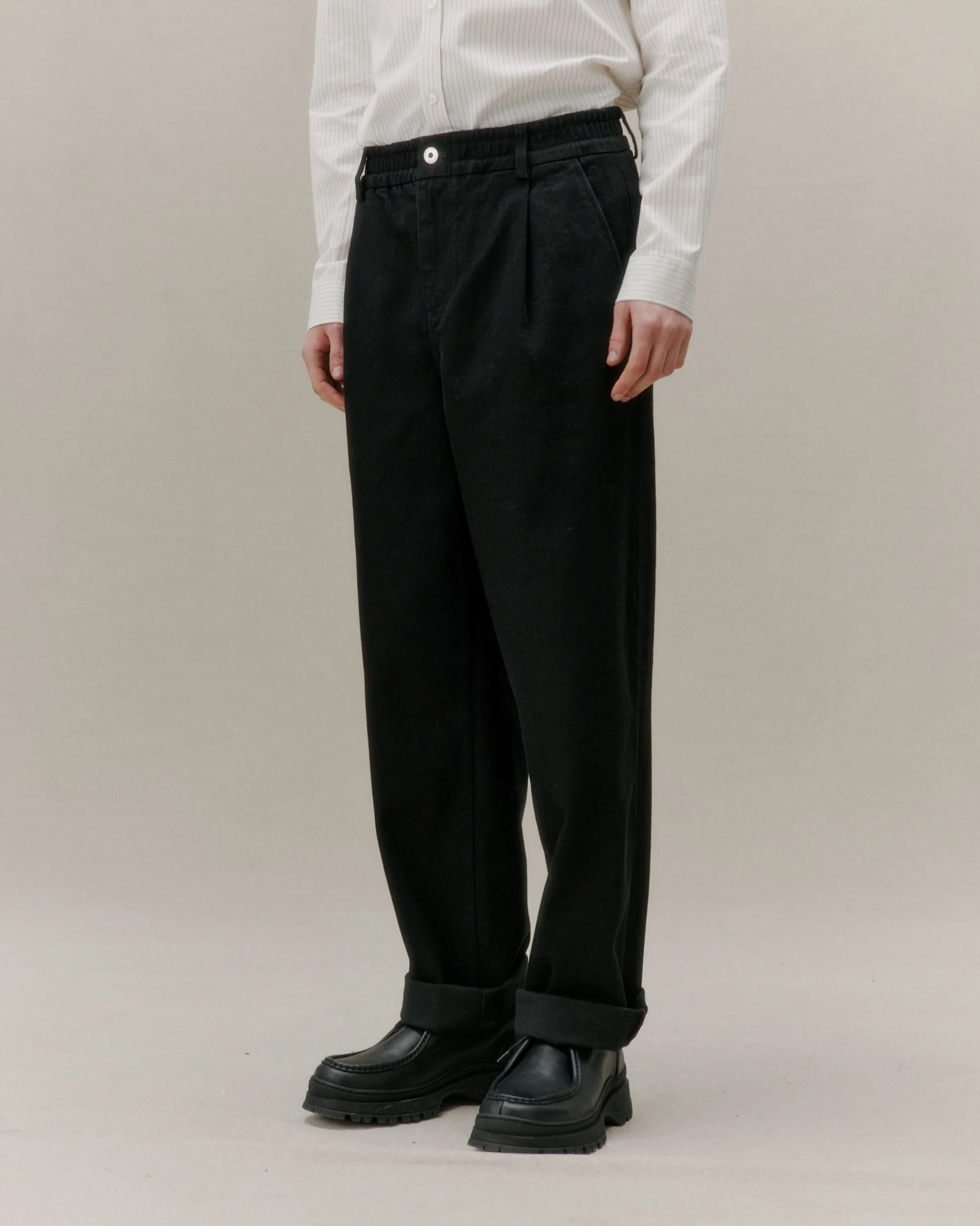 Libertine Agency pant 3483 Deep Solid Black