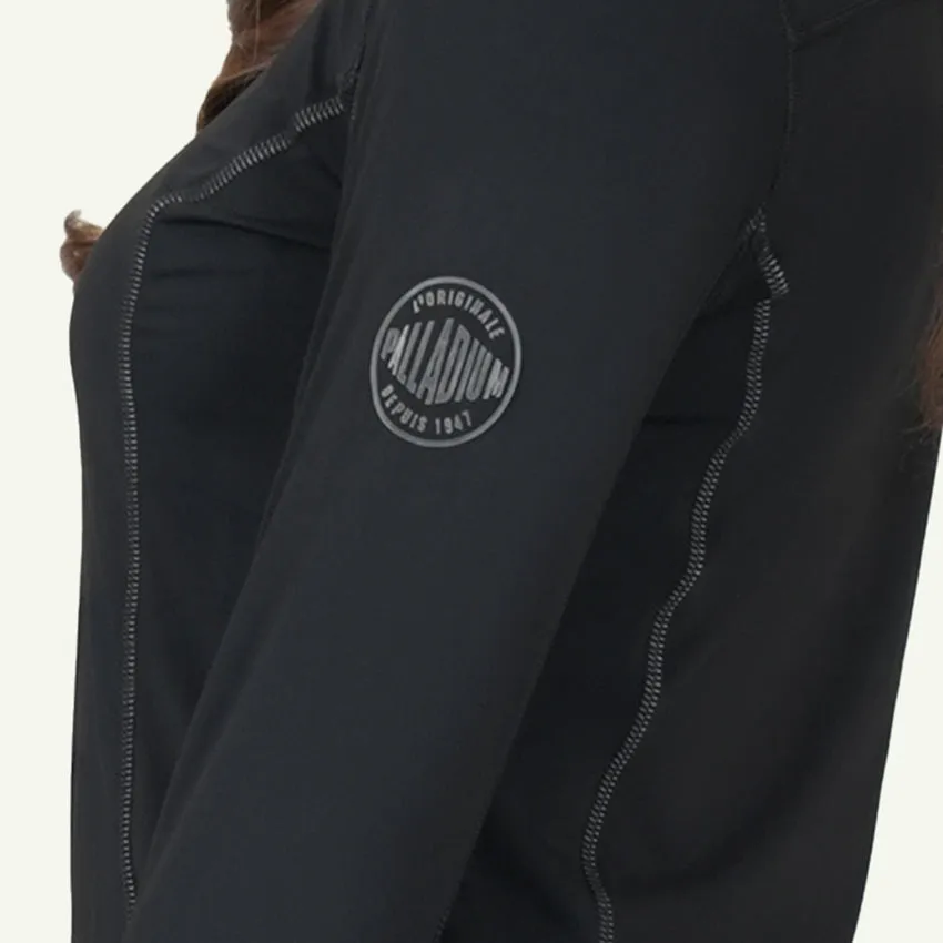 L/S TEE HALF ZIP WOMEN'S JACKET -  ANTHRACITE
