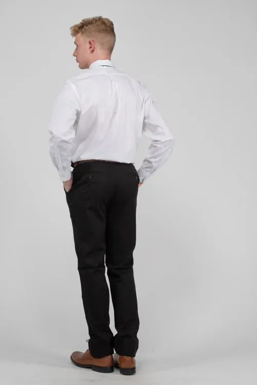 Men's Flat Front Slim Chino Pant
