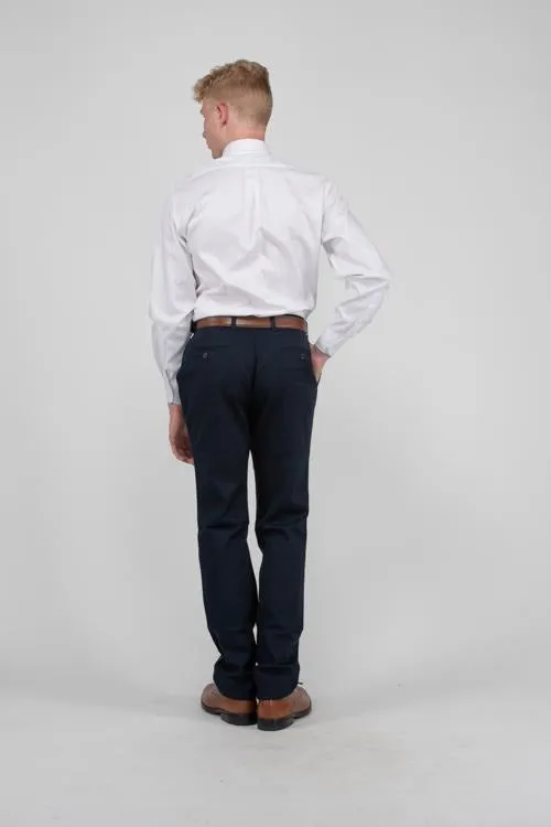 Men's Flat Front Slim Chino Pant