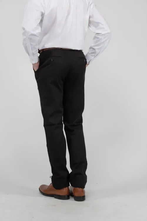 Men's Flat Front Slim Chino Pant