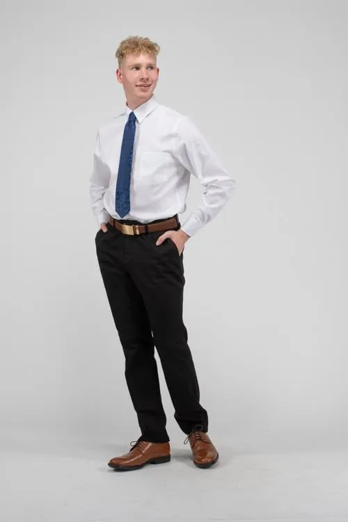 Men's Flat Front Slim Chino Pant