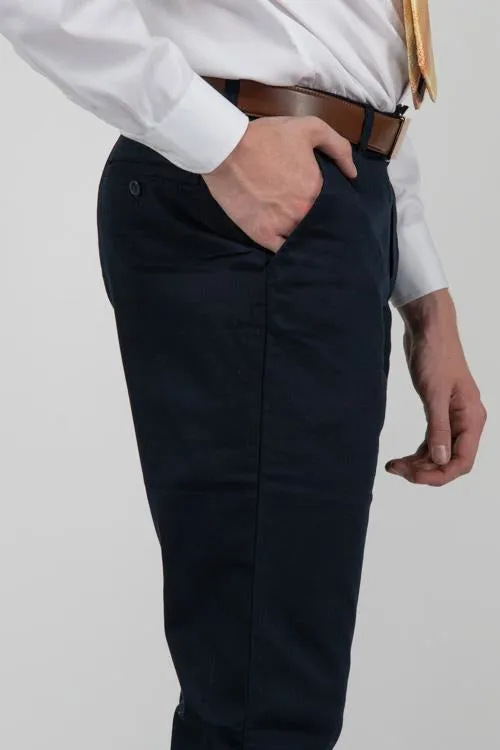 Men's Flat Front Slim Chino Pant