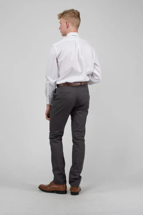 Men's Flat Front Slim Chino Pant