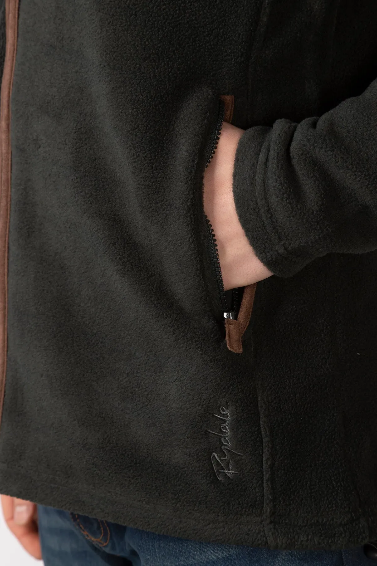 Men's Full Zip Fleece Jacket - Huggate