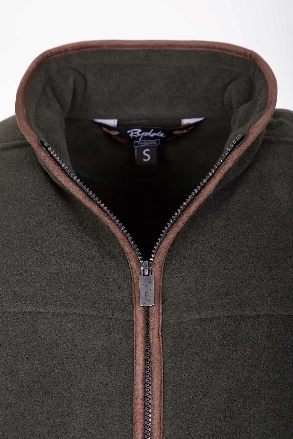 Men's Full Zip Fleece Jacket - Huggate