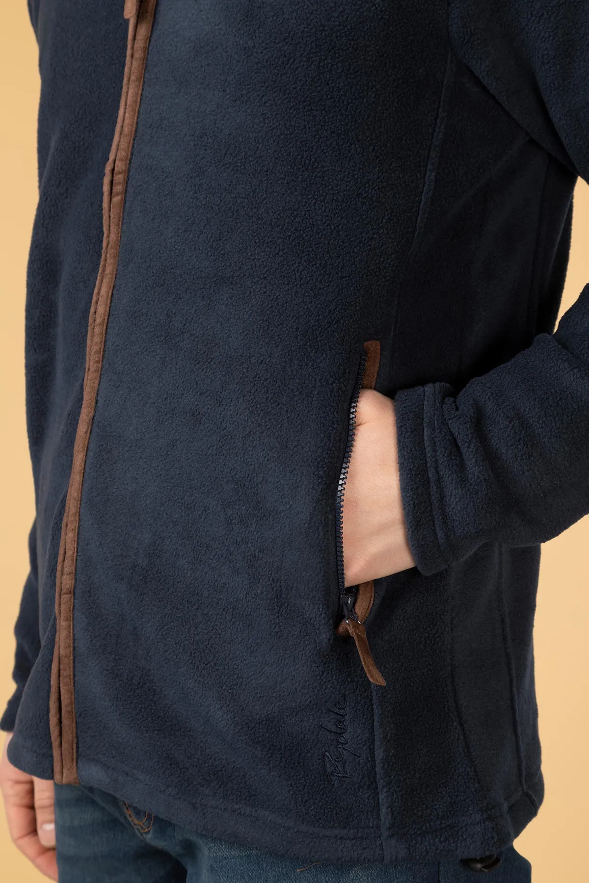 Men's Full Zip Fleece Jacket - Huggate